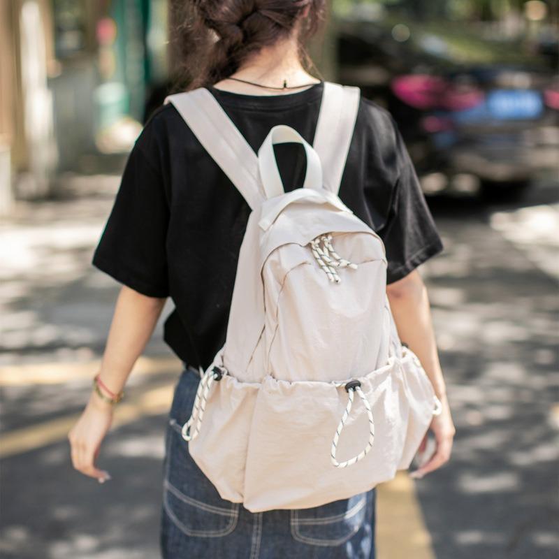 Backpack Women's New Casual Versatile Travel Backpack Student School Bag Large Capacity Mountaineering Bag