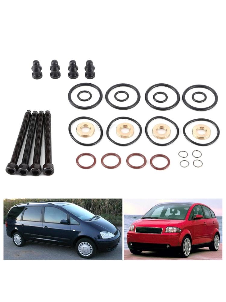 Kit de etanșare și șuruburi îmbunătățit pentru injectorul de combustibil auto înlocuiește PDE 1417010997
