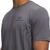Under Armour Vanish Energy Breathable Sports Comfortable Fashion Short Sleeve T-Shirt Men Tops Rhino-Gray 1389136-025