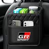 Car Multi-function Storage Bag Automobile Seat Back Storage Pocket for Toyota TRD GR Corolla Avensis Yaris Rav4 Hilux Auris Camry Prius