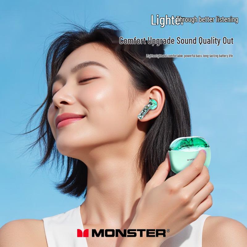 Monster W33 True Wireless Bluetooth Earbuds