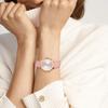 BUREI Women's Analog Quartz Watch Waterproof Fashion Leather Strap Casual Lightweight Stylish Gift (Pink)