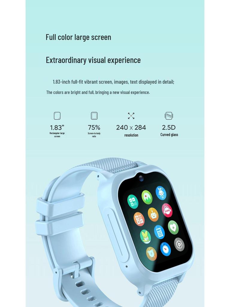 4G Kids' Smartwatch with Video Call, Photo, GPS, and SIM Support - Model K26