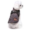 Dog Cat Jackets Versatile Kitten Stand Collar Coat Kitten Winter Warm Clothes