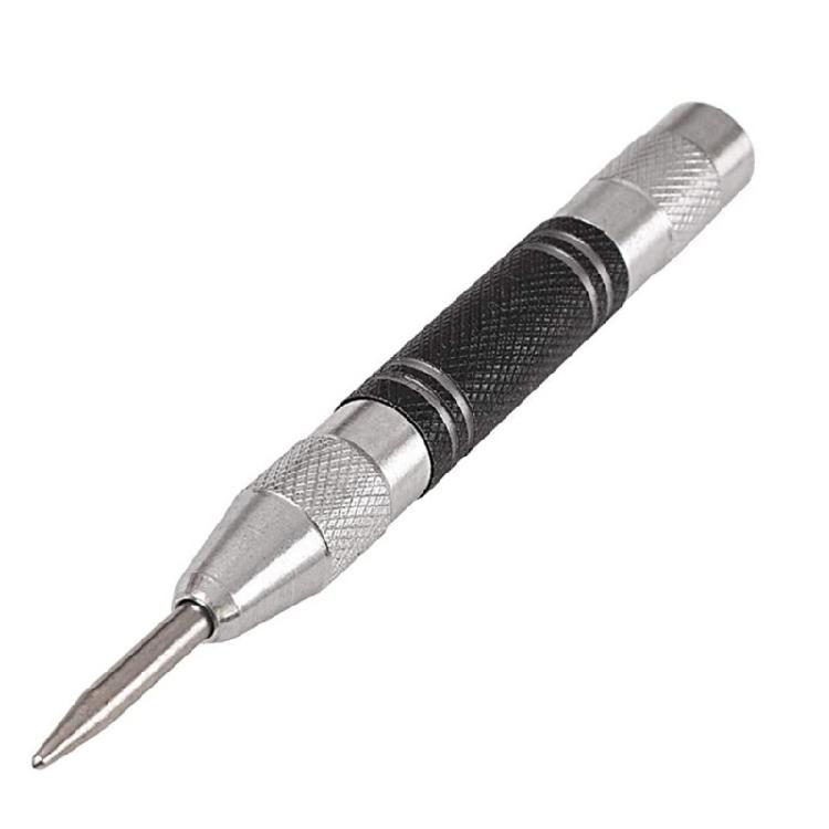 2Pcs Automatic Centre Punch Metal Steel Spring Loaded Center Hole Punch Automatic Center Hole Punch Nail Punch