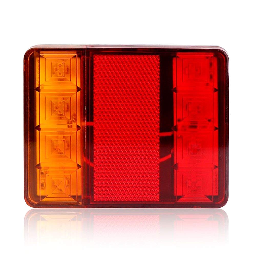 Truck Tail Lamp, LED Tail Lamp, Tail Light, Left and Right 2 Pcs/Set, 8