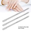 3Pcs Nail Cuticle Pusher Stainless Steel Cuticle Trimmer Remover Set Manicure Tool
