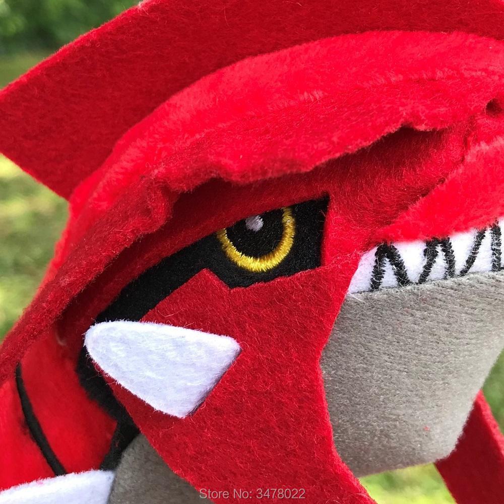 28Cm Colorful Lovely Sweet Trendy Fluffy Soft Playthings Groudon Cushioned Creature Huggable Toy Christmas Treat