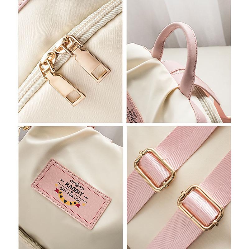 Women's Large Capacity Oxford Cloth Shoulder Bag Fashion Tote Backpack for Daily Travel