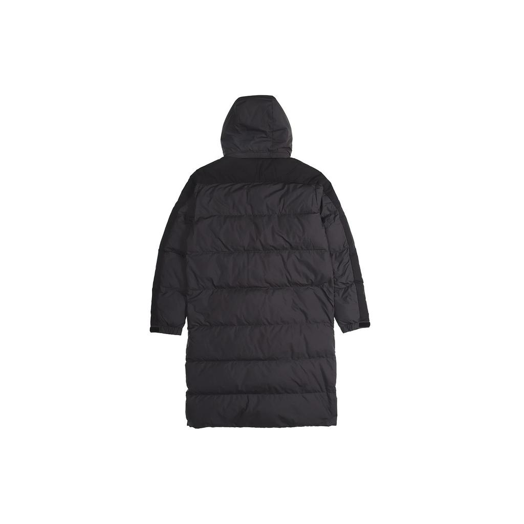 Adidas Long Hooded Down Jacket Unisex Outerwear Black GF0070