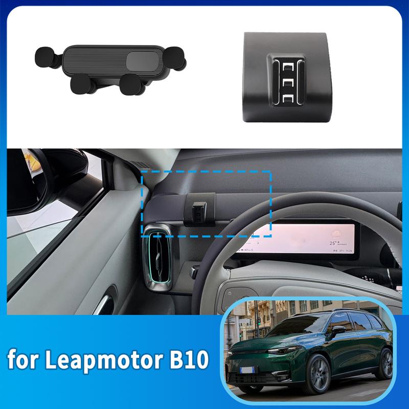 Auto Handyhalter passend für Leapmotor B10 GPS Halter Zubehör Navigationsständer Auto