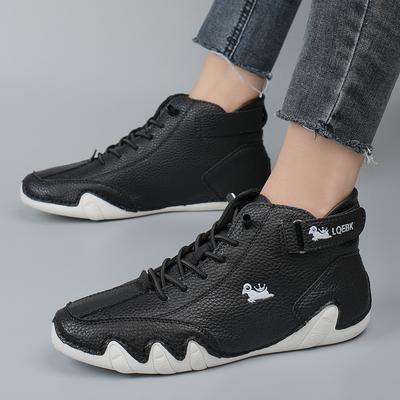 Fashion Men's Ankle Boots, Outdoor Lightweight Casual Leather Shoes, Spring and Autumn Luxury Women's Shoes, 2024 Anti High Top Sports S