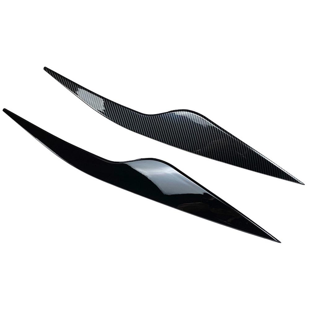 Spoiler Side Wing Trim Cover Carbon Fiber Eyelids Car Accessories Carbon Fiber Black Spoiler Side Wing Trim Cover China Mainland