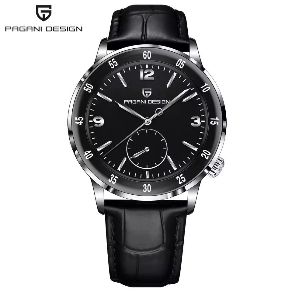 PAGANI DESIGN Oryginalny Męski Zegarek Mechaniczny Luksusowy Automatyczny Bransoleta Skórzana Wodoodporny Zegarek Mechaniczny dla Mężczyzn Tourbillon