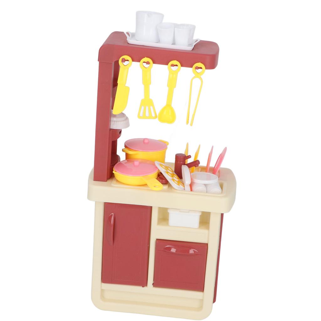 43Pcs Kitchen Toys Imitated Chef Kitchen Toys Educational Kitchen Pretend Cooking Toys Playset for H