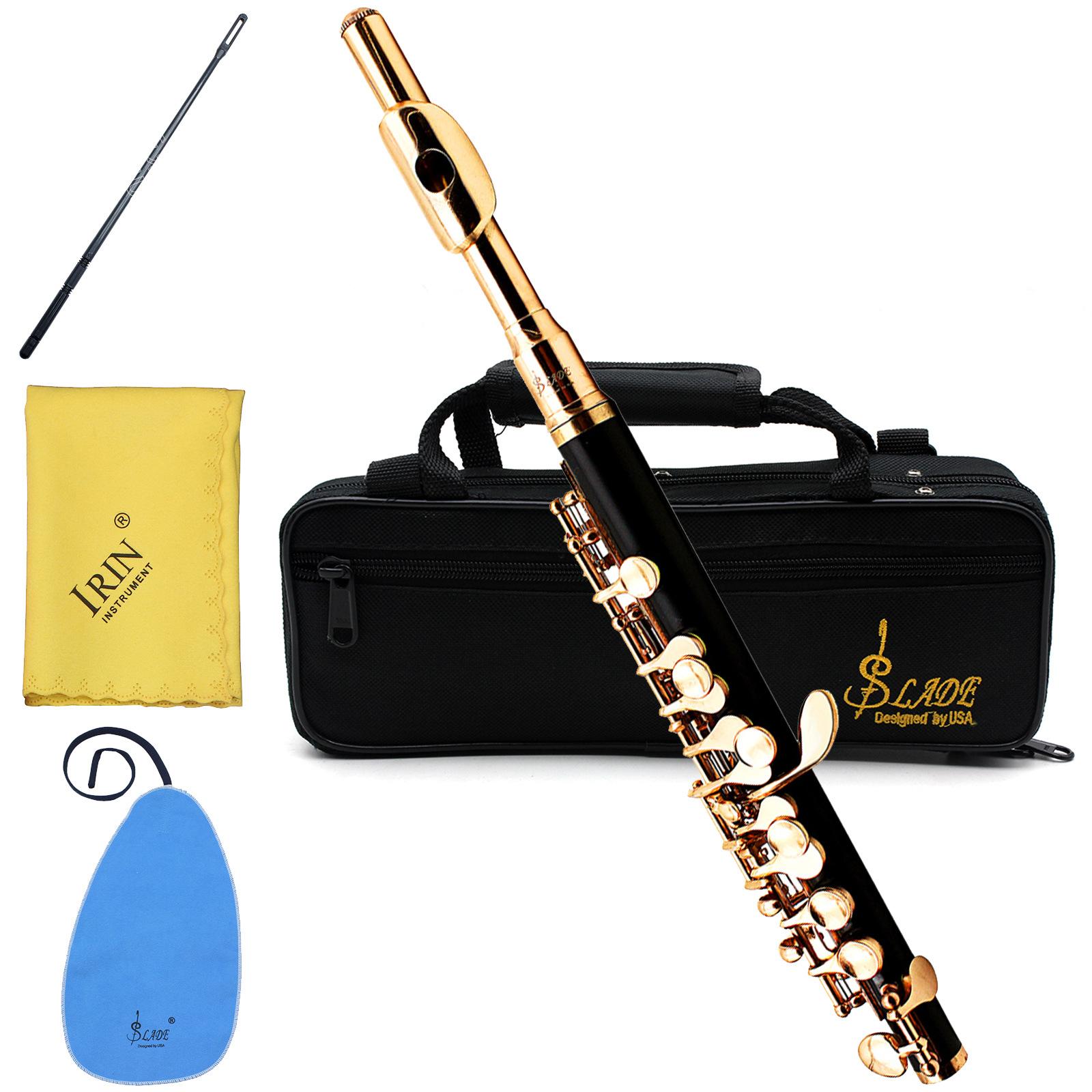 Музыкальные инструменты SLADE 16 отверстий, тон E, высококачественная пикколо, тон C, музыкальное развлечение