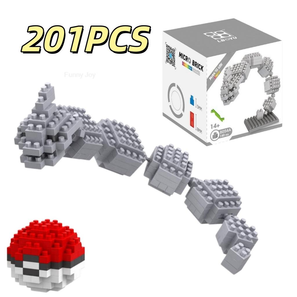 61 Style Funny Building Blocks Assembly Anime Picachu Charizard Doll Blastoise Bulbasaur Gengar Bricks Toy for Kid