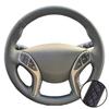 Hand-stitched Black Artificial Leather 2011-2016 Avante i30 2012-2016 Steering Wheel Cover For Hyundai Elantra Car Accessories