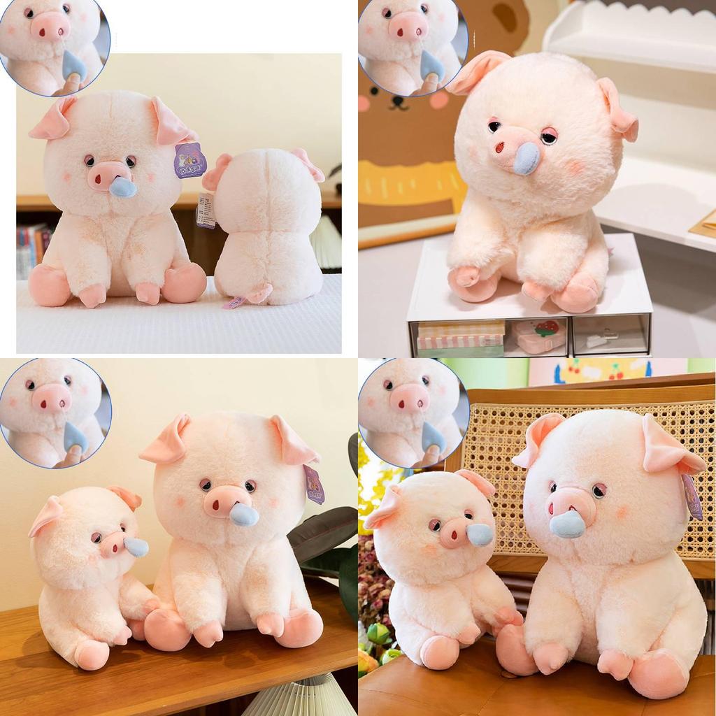 Adorable Pink Pig Plush Toy For Girls Soft Stuffed Animal For Cozy Sleep Companion