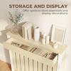 93 x 88.5cm Rustic-Look Radiator Cover - Oak
