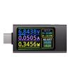 KWS-X1 Type-C Current and Voltage Monitor DC 4-30V 0-12A Power Meter Tester PD Battery Capacity Digital LCD Display Meter