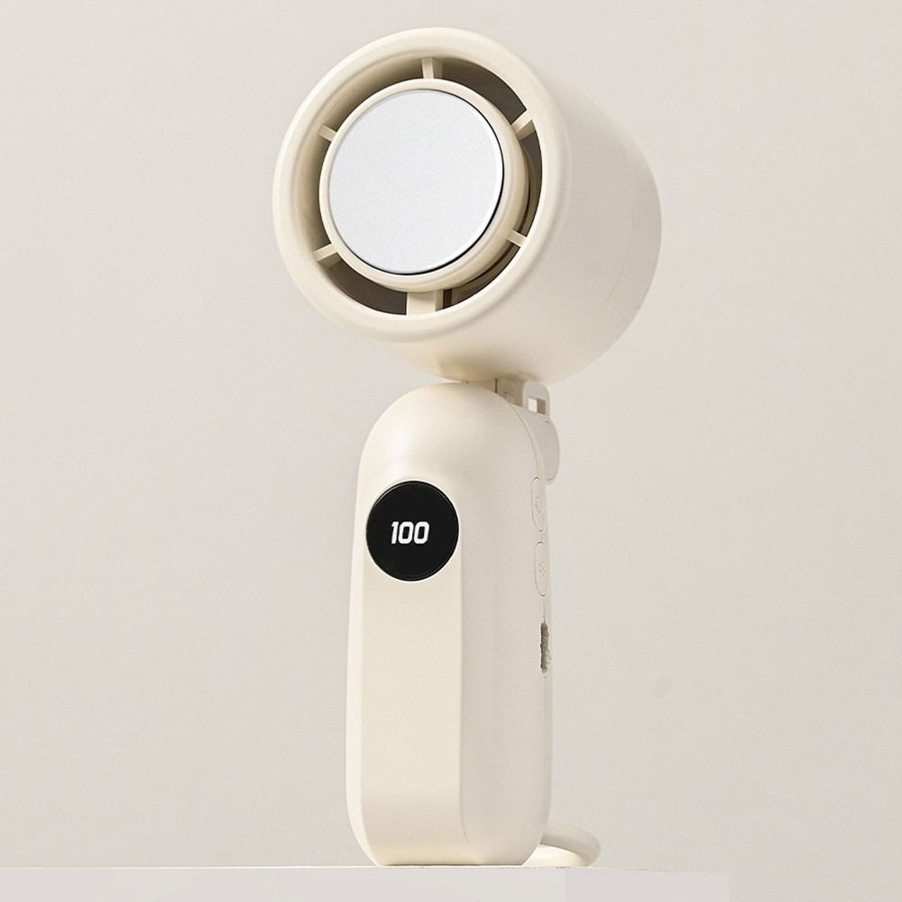 Semiconductor Refrigeration Mini Handheld Fan 3 Gears Adjustable Outdoor Cooling Fan  Study