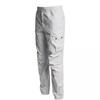 Mens Zander Ghiaccio Garment Dyed Cargo Trousers