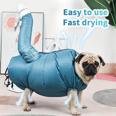 1PCS Portable Pet Blow Dry Bag Ideal for Cats and Dogs Using Professional Pet Grooming Products