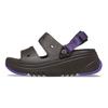 Crocs Sandales de Plage Antidérapantes Durables Confortables Sandales pour Femmes Noir 208181-2A0