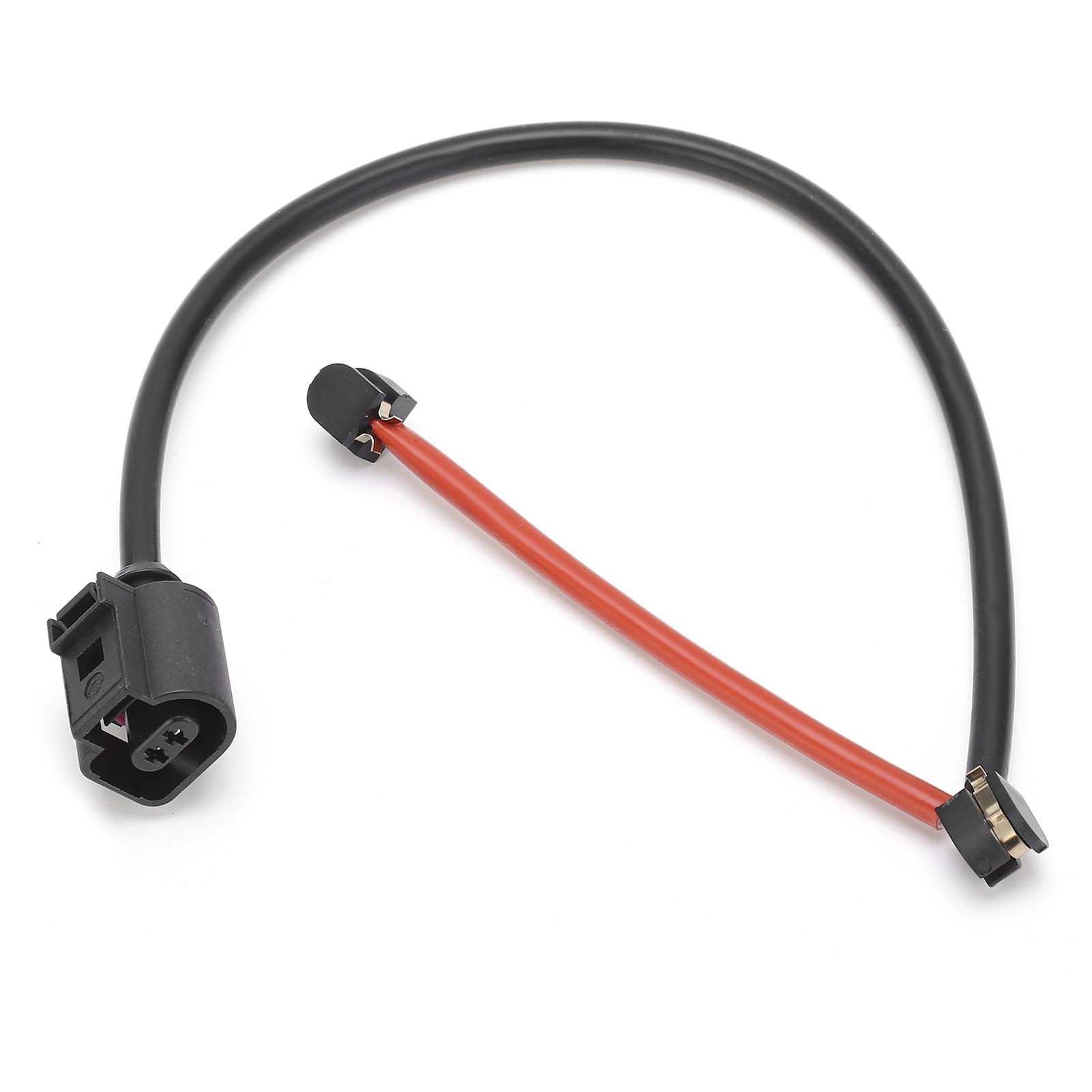 

VOLLSUN Front Brake Pad Wear Sensor 7L0907637 Black Red Replacement for Cayenne 2003‑2010