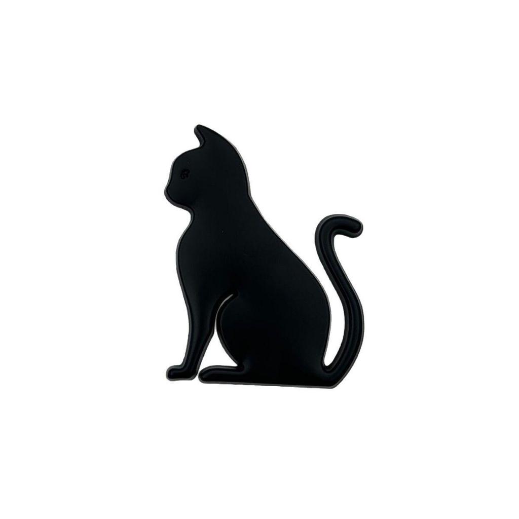 Adesivo Metallico per Auto Gatto Anime Carino - Decorazione Coda e Corpo
