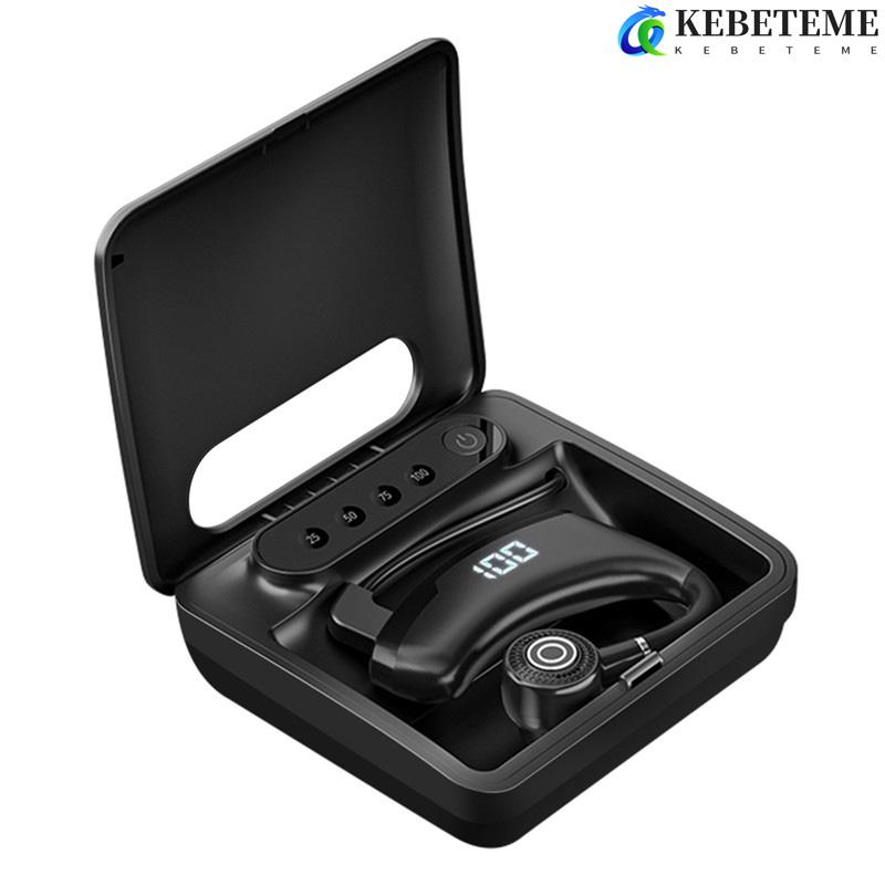 

V9S Bluetooth 5.2 Наушники Беспроводные деловые одиночные наушники Водонепроницаемая гарнитура с шумоподавлением и микрофоном