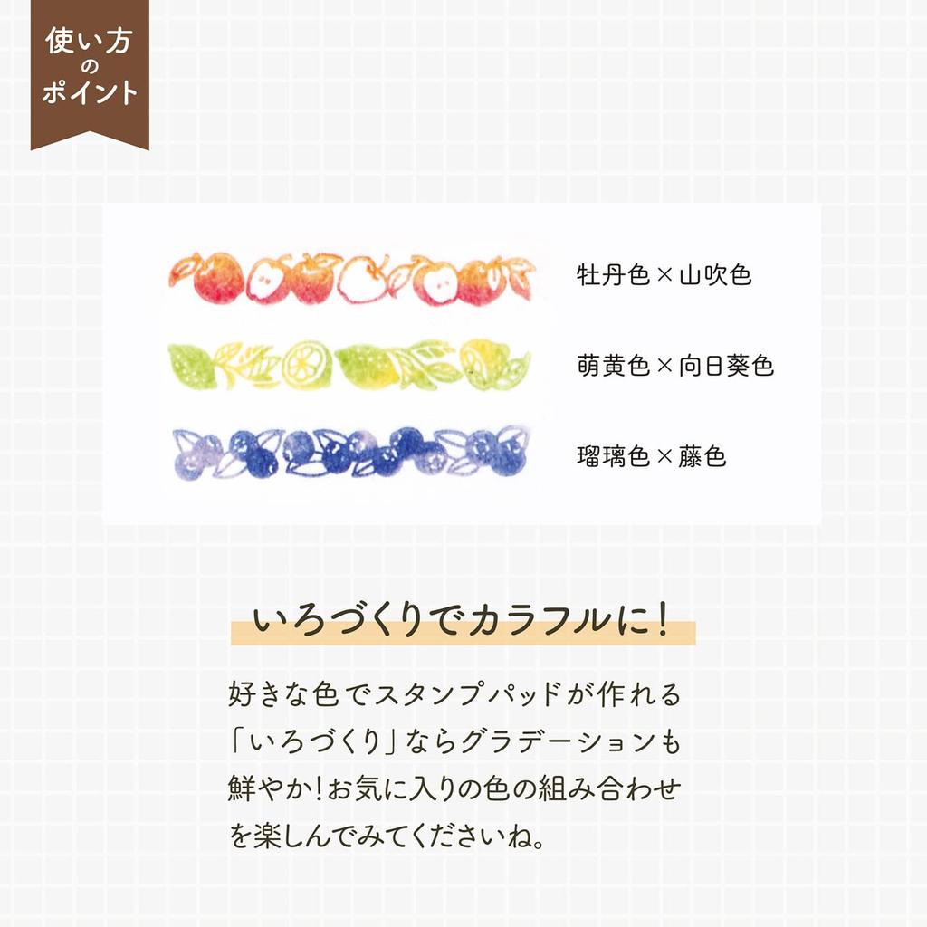 Shachihata Rotating Decorative Stamp Food NRD-13A3