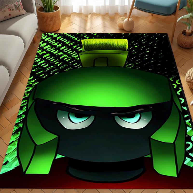 Marvin Martian DJ Funk carpet Living room and bedroom mats floor mats Christmas gifts Room Bathroom mat