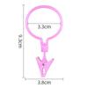 10Pcs Shower Curtain Hooks Clips Heavy Duty Rustproof Bathroom Window Hanging Accessories