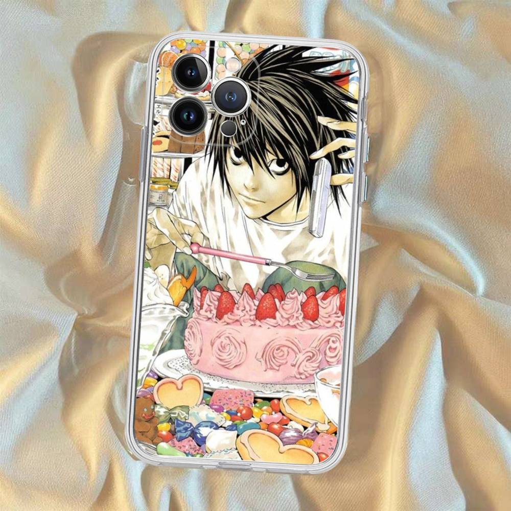 Anime Death Note Phone Case For iPhone 17 16 15 Plus X 14 11 12 13 Mini Pro Max Mobile Case