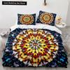 Butterfly Duvet Cover King Queen Colorful Flying Animal Bedding Set for Teens Adults Beautiful Flowers Polyester Quilt Cover