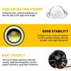 2x 3.5 Inch Round LED Fog Driving Light Spot Lamp w/ White Angel Eyes Halo Ring