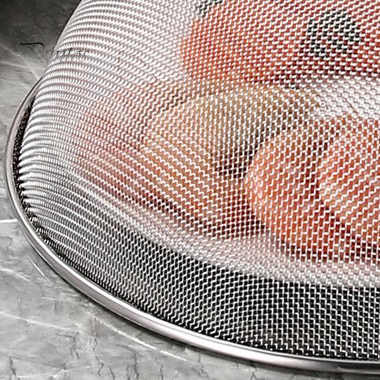 Easy Clean Food Tent for Daily Dining Stainless Steel Mesh Cover with Handle, Insect Control Fine Net Dust Protection Tent, Durable Dome Guard Plates