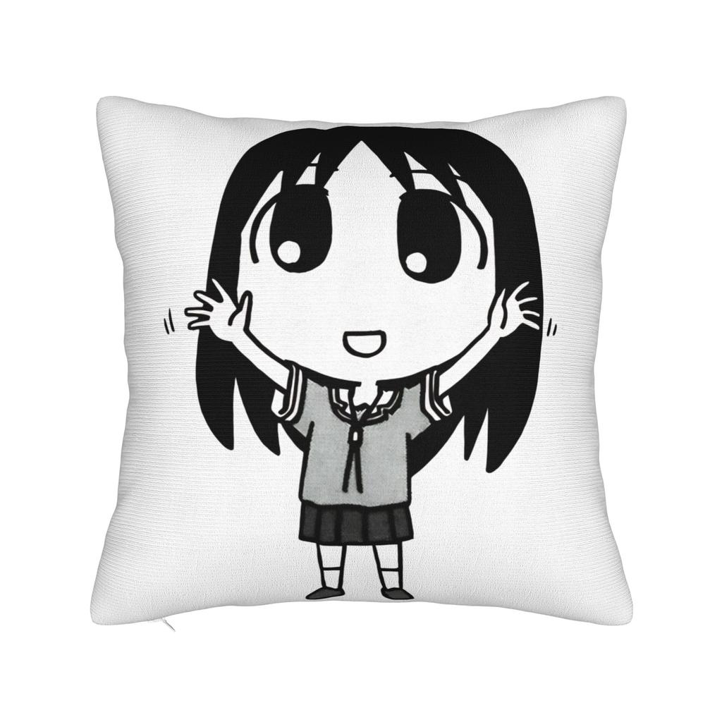 Pillow Case Osaka Azumanga Daioh Peeker Design Pillow Cover For Living Room Chair Retro Trendy Pillowcases