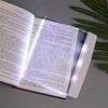 Reading Light Lightweight Portable Clear LED Book Full Page Light Durable Study Lamp Board for Home School