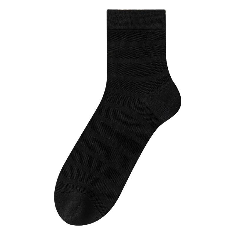 Pánské letní ultratenké chladivé prodyšné síťované business podkolenky