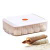 Dough Protection Box Stackable Pizza Proofing Tray Container Lid Home Commercial Kitchen Plastic Storage Moisture Retention Easy