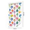 Wallpaper Flowers and Leaves White and Coral for Living Room and Bedroom 50x1000