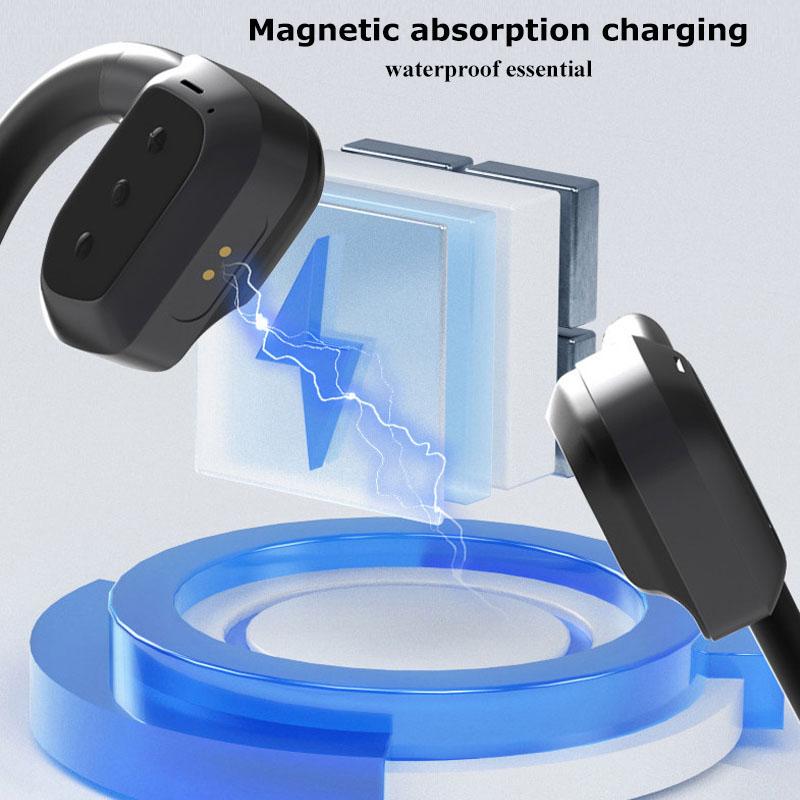 IPX8 Waterproof Bone Conduction Earphone Bluetooth5.3 Swimming Headphones 32G Memory Handsfree Call Music Headset Stereo Earbuds