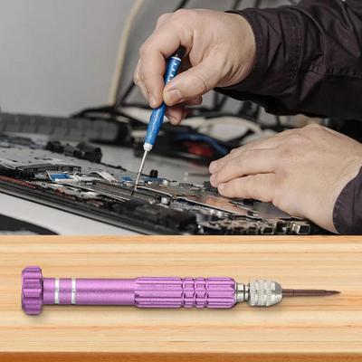Tournevis 5 en 1 Alliage d'aluminium Pour Kit d'outils d'ouverture d'ordinateur