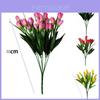 Luxuriöser künstlicher Magnolienstrauß mit 18 Köpfen für elegante Heim- und Gartendekoration