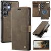2 In 1 Detachable Magnetic Leather Flip Wallet Phone Case For Samsung Galaxy S26 UITRA S25 Plus S24 FE Wireless Charging Cover