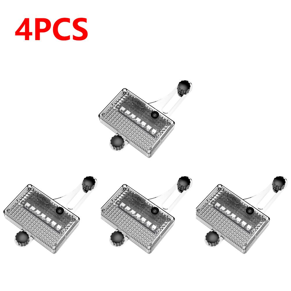 1-5Pcs Bike Wheel Light Solar/USB Rechargeable Bicycle Spoke Light Waterproof Smart Sensing Bike Warning Light Bicycle Accessory