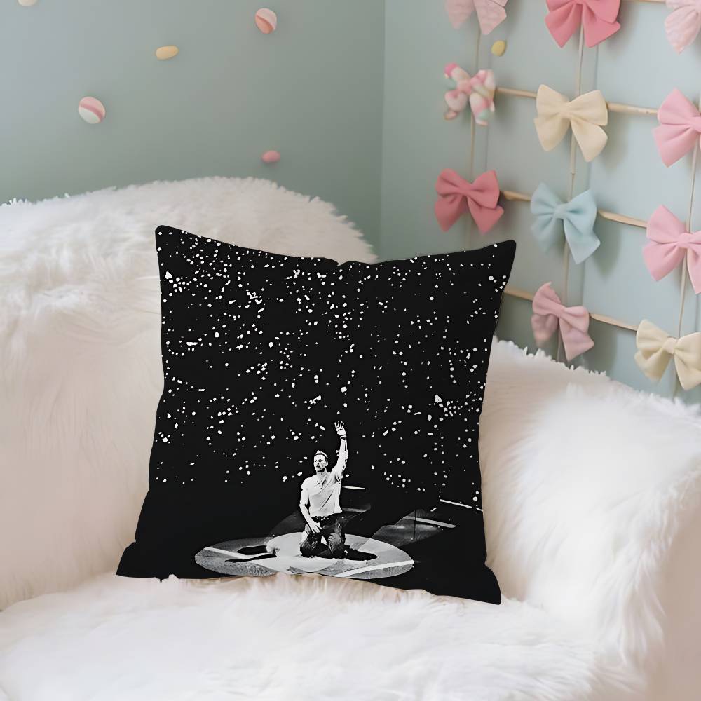 RIP Chester Charles Bennington Case Plush Fabric Soft Pillowcase Double Sided Print Cushion Cover Household Gifts